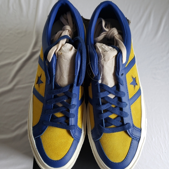 Converse one star academy ox. Lemon/midnight lake. Size M8.5W10.5 - Picture 4 of 7